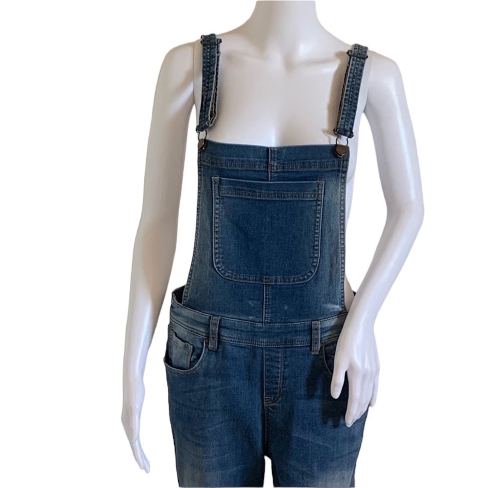 Bullhead Denim Overalls Modern Skinny Leg